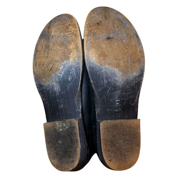 Free People Mont Blanc Sandals Asymmetrical Black Size 40 - Picture 5 of 8